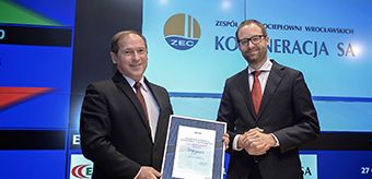 KOGENERACJA S.A. among the socially responsible companies: member of the Respect Index